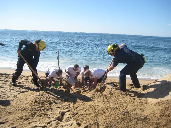 Sand Entrapment Training #1