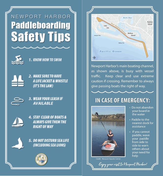 Standup Paddleboarding Safety Tips