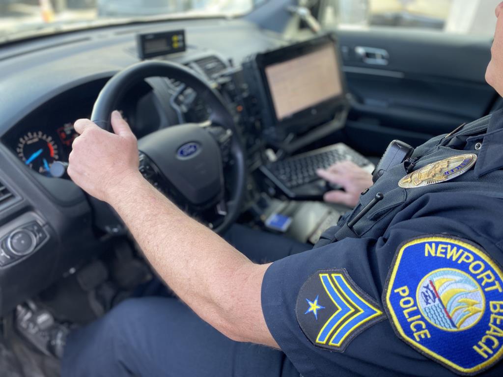 Police Car - Interior