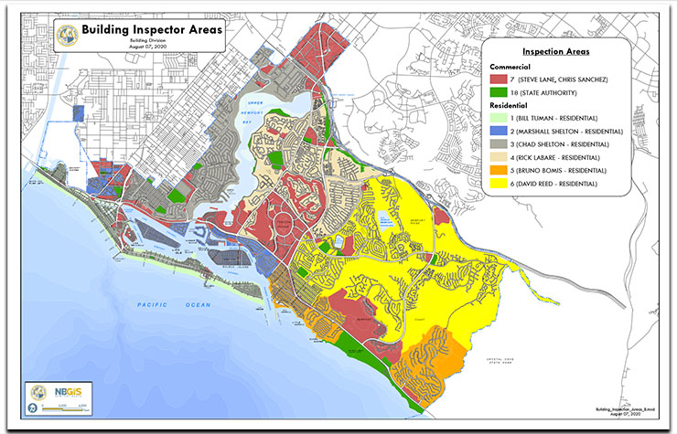 Inspector Area Map