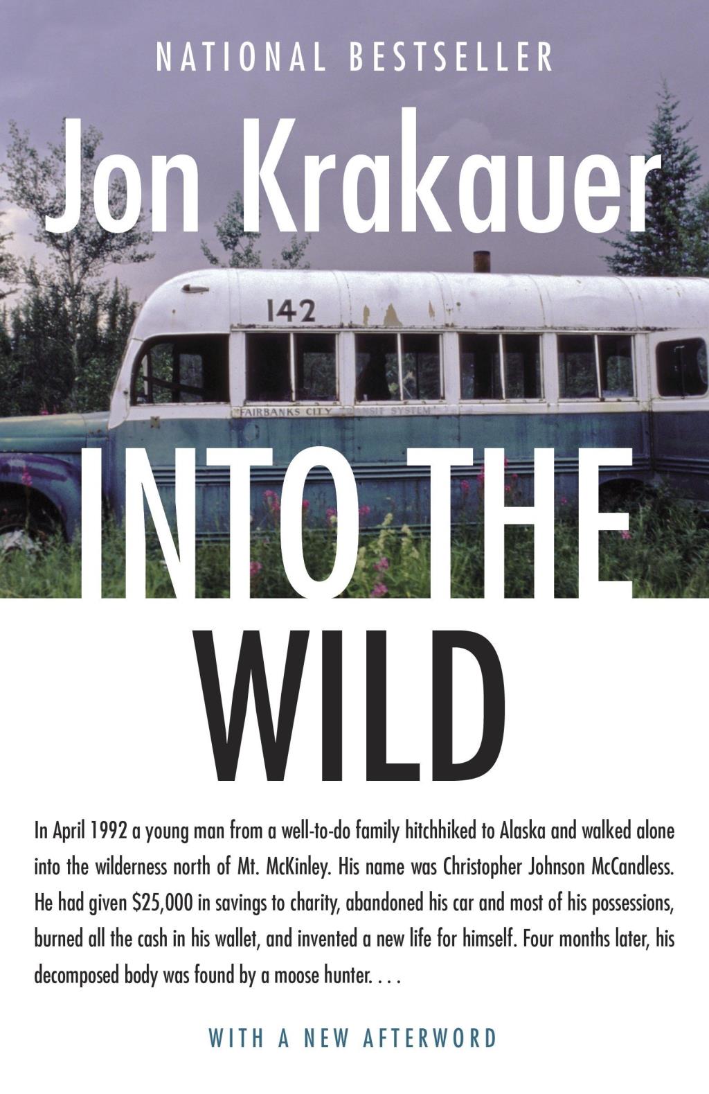 into the wild book cover