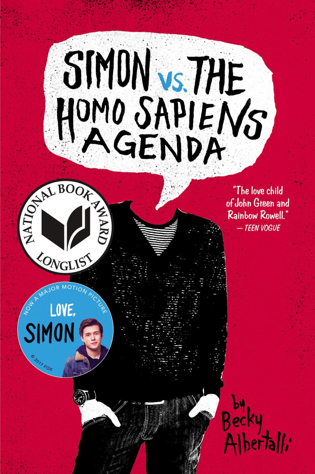 simon vs the homosapiens agenda book cover