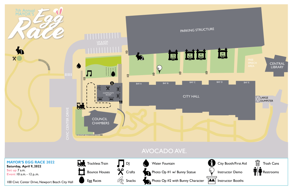 Egg Race 2022 Map