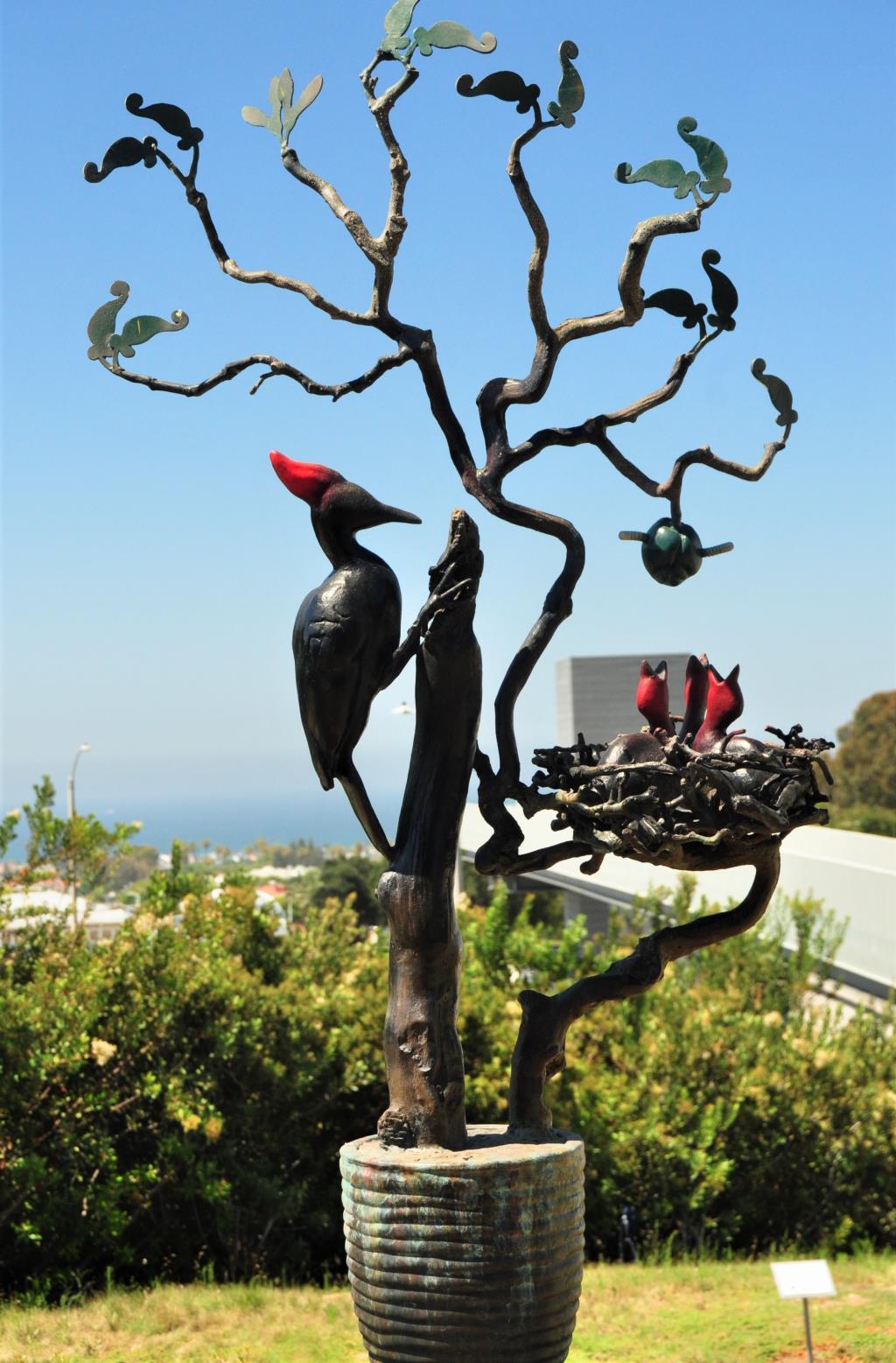 Sculpture Exhibition Phase 6 - Woodpecker - Michael McLaughlin