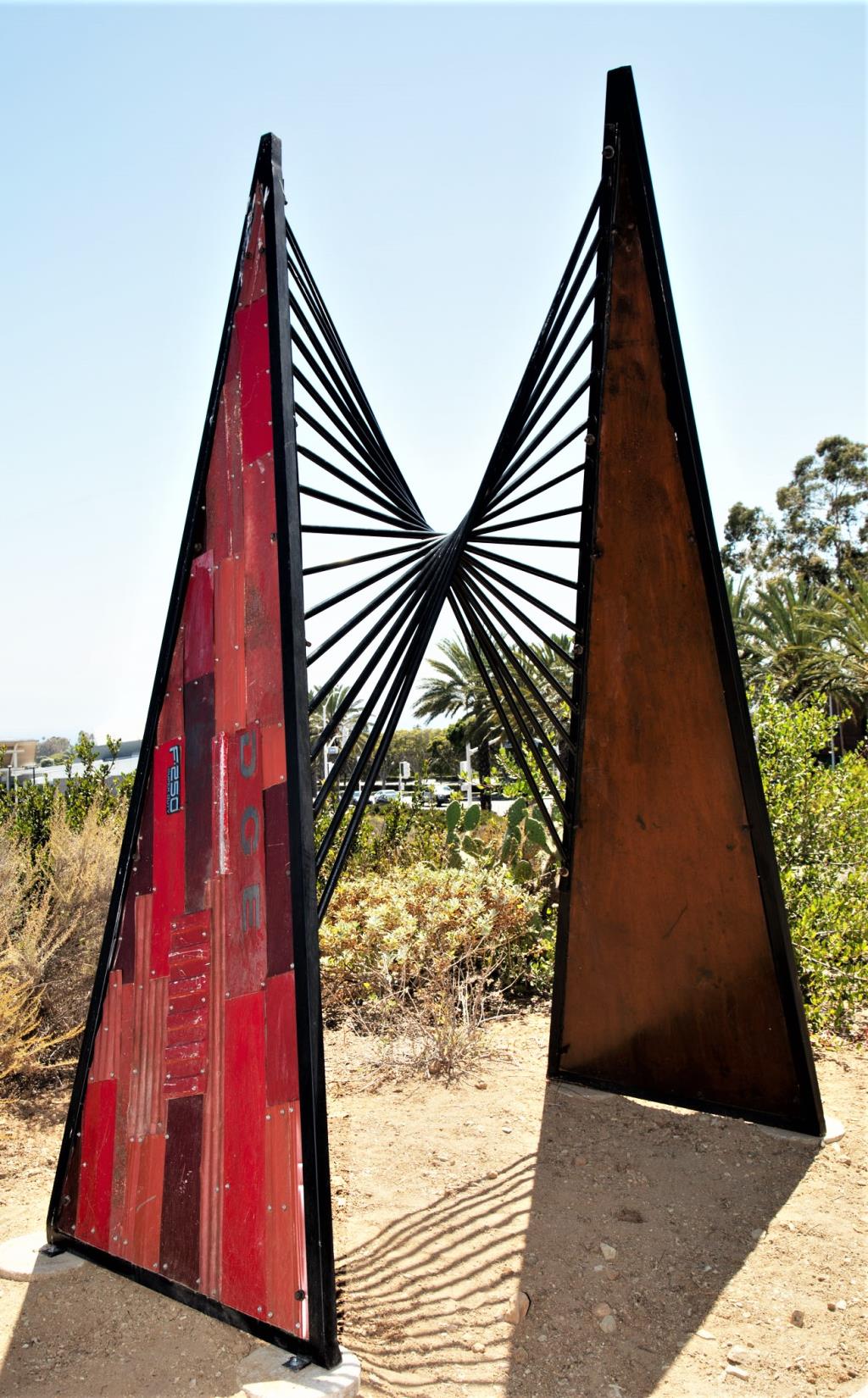 Sculpture Exhibition Phase 7 - Pathway Parabola by Greg Mueller