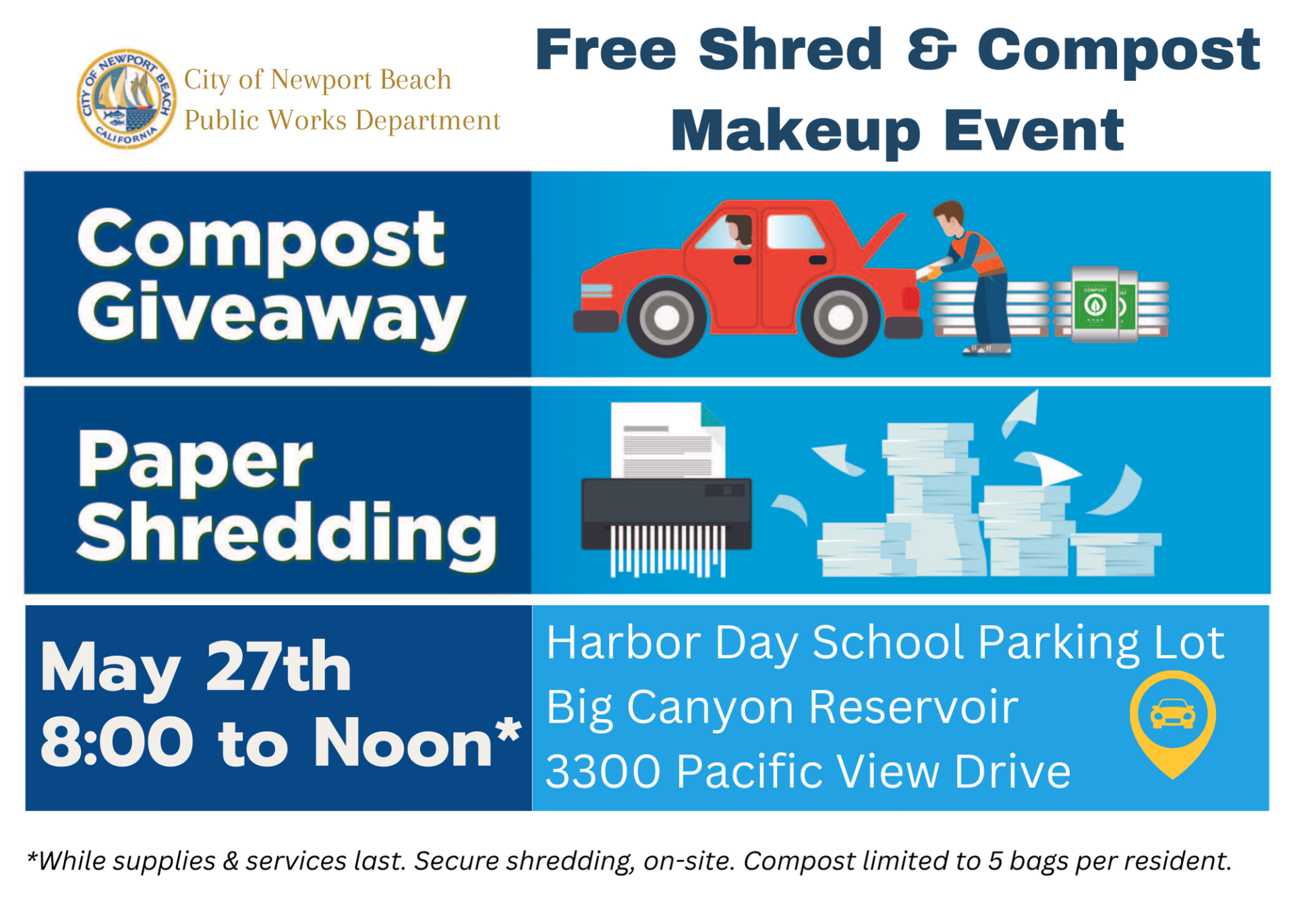 Makeup Shred Event  (7 × 5 in)