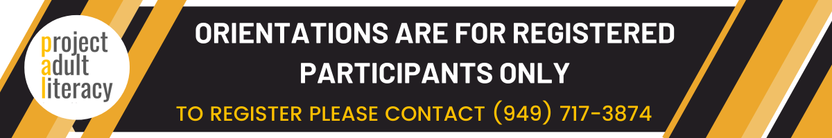 Website Orientation Banner