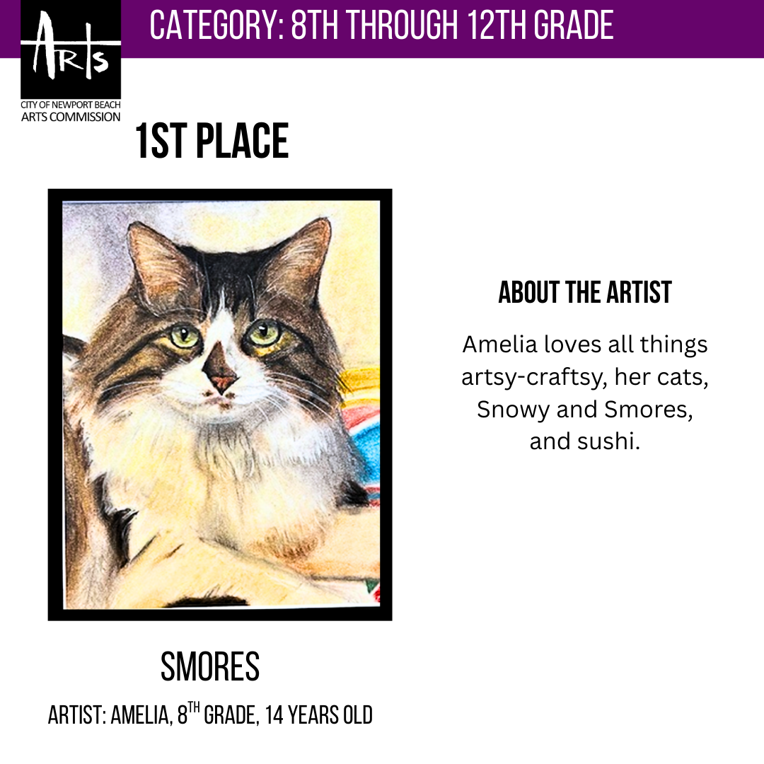 Pastel and colored pencil detailed drawing of a tabby cat with green eyes.